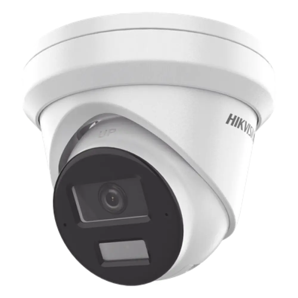 Cámara Turret IP / 4 Megapixel / Dual Light 30 m (98.4 ft) / AcuSense / WDR 120 dB / IP67 / PoE