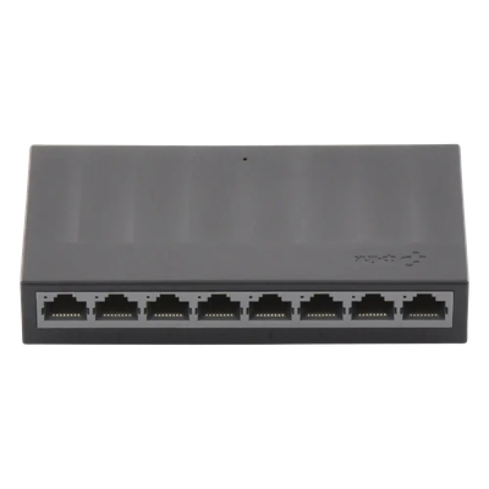 Switch de escritorio / 8 puertos Gigabit / 16 Gbps capacidad de conmutación / Fanless / 4.89W máximo