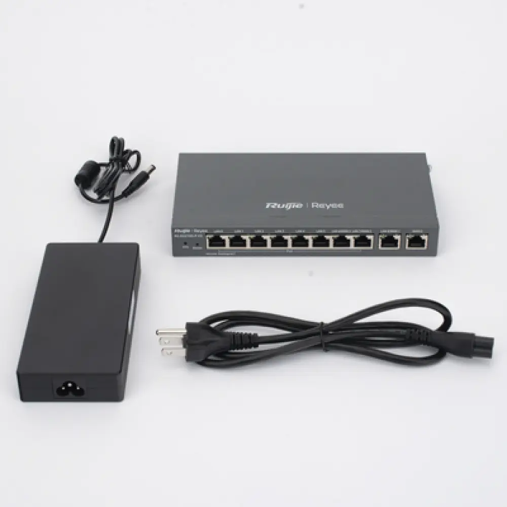 Router Balanceador SD-WAN / 10 Puertos Gigabit / PoE+ 110W / 4 ISP / 1 Gbps / 200 Clientes