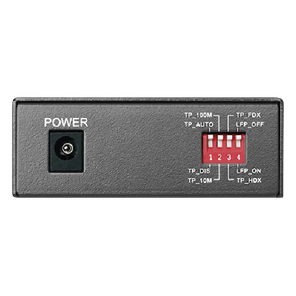 Convertidor de Medios WDM / Fibra Monomodo SC / 1 Puerto RJ45 10/100 Mbps / Alcance 20 km (12.4 mi) / Longitud de Onda 1550/1310 nm