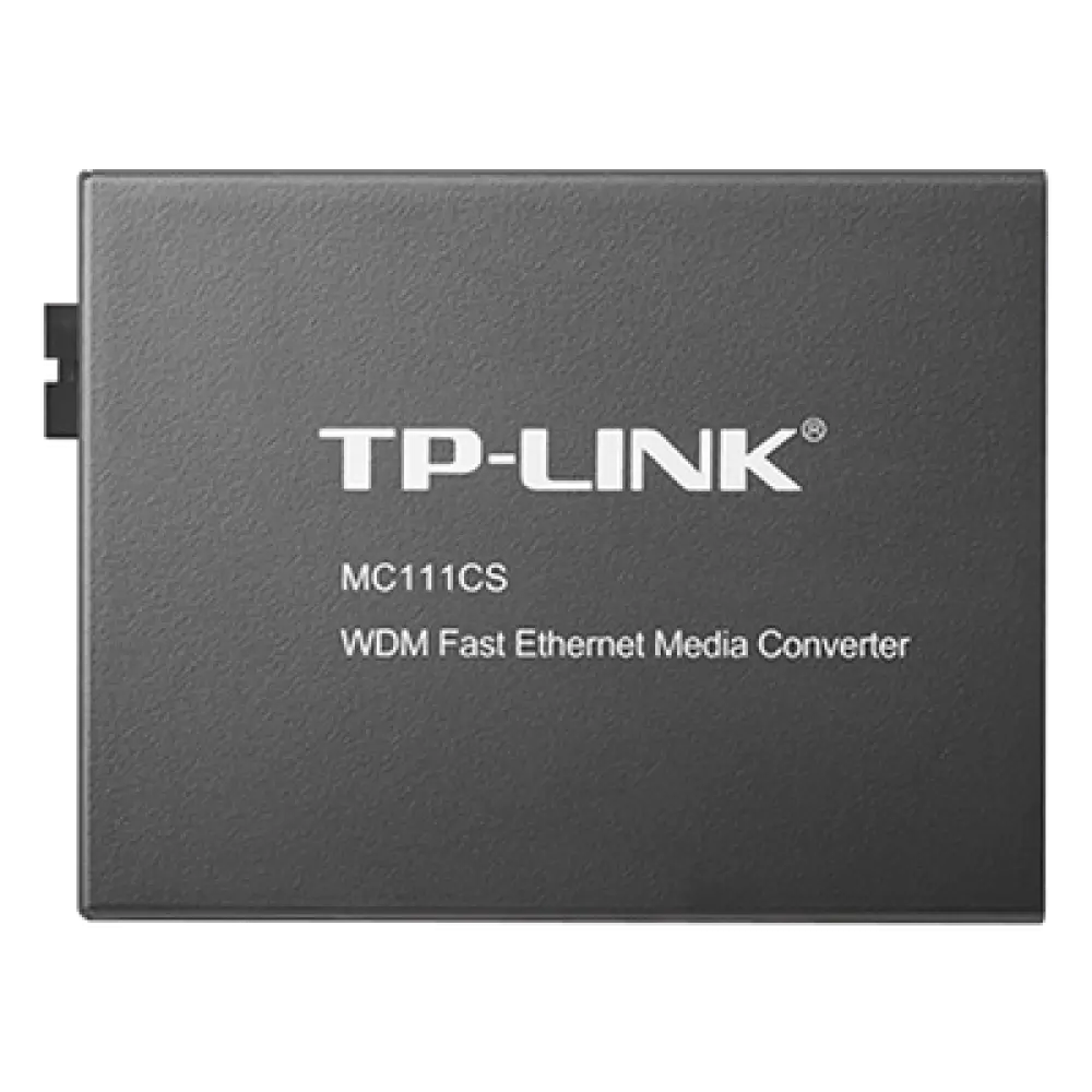 Convertidor de Medios WDM / Fibra Monomodo SC / 1 Puerto RJ45 10/100 Mbps / Alcance 20 km (12.4 mi) / Longitud de Onda 1550/1310 nm