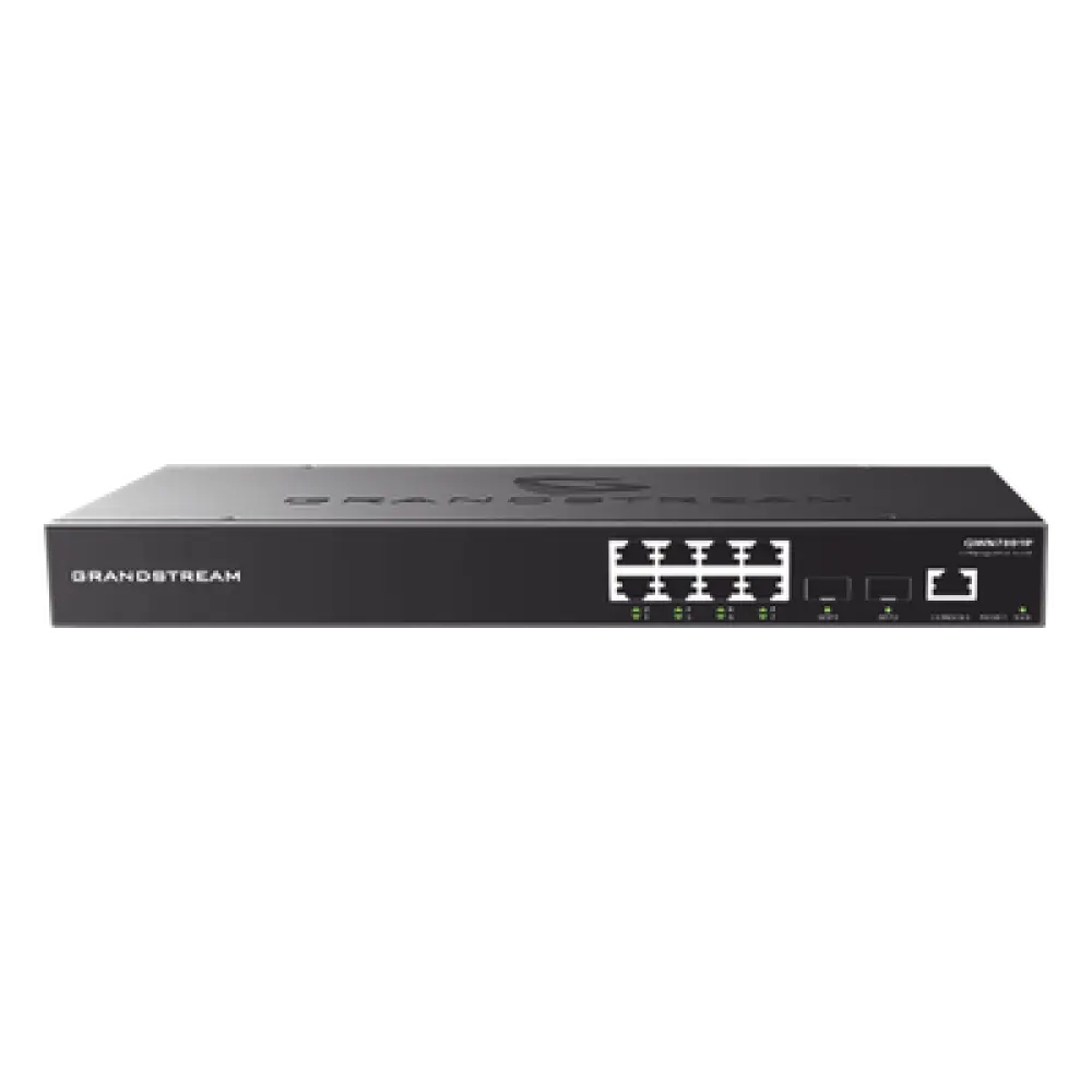 Switch PoE+ Administrable / 8 Puertos Gigabit / 2 SFP Uplink / 120W / 10 Gbps / 14.88 Mpps