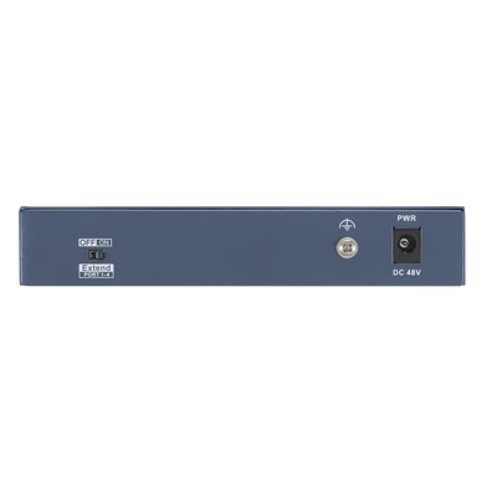 Switch PoE+ / No Administrable / 3 Puertos 10/100 Mbps PoE+ 30W / 1 Puerto Hi-PoE 60W / 2 Puertos Uplink / Modo Extendido hasta 300 m (984 pies)