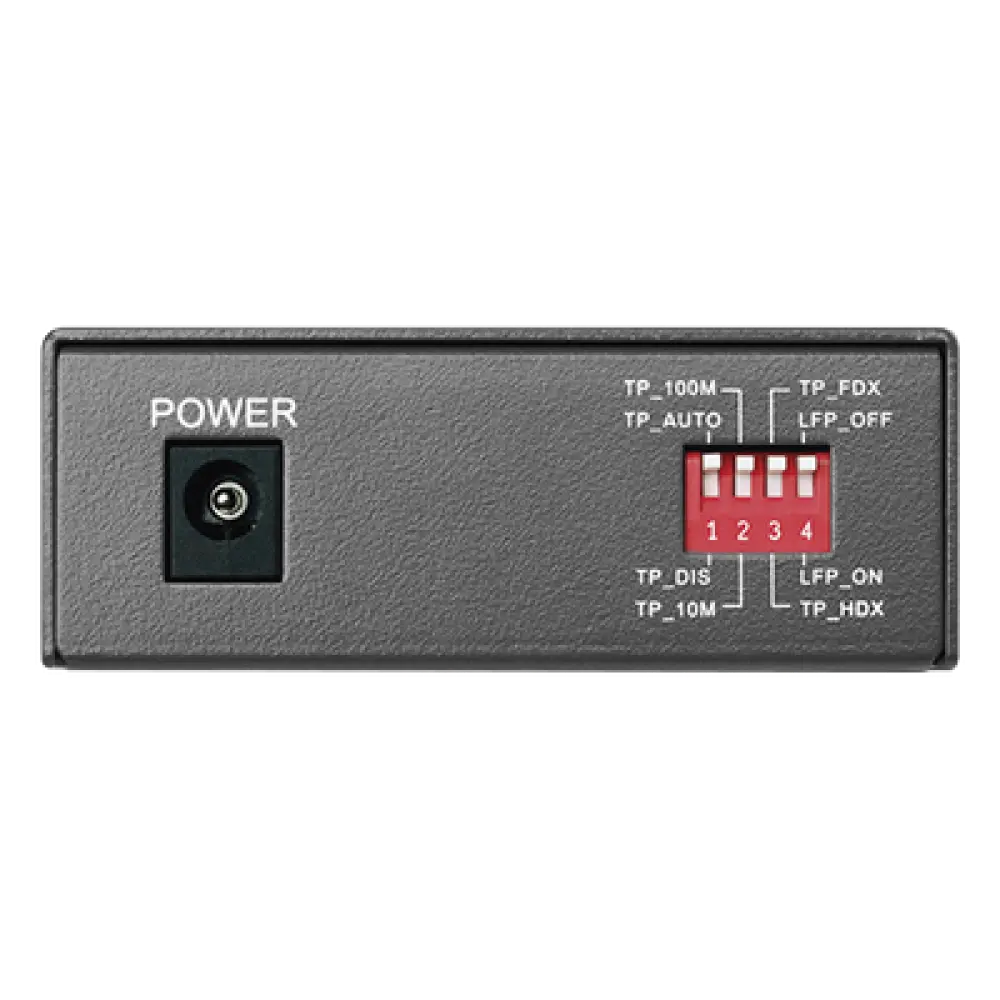 Convertidor de Medios WDM / Fibra Monomodo SC / 20 km (12.4 mi) / 10/100 Mbps / Longitud de Onda 1310/1550 nm / Plug and Play