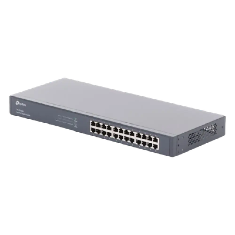 Switch Gigabit no administrable / 24 puertos 10/100/1000 Mbps / 35.7 Mpps / Montaje rack o escritorio