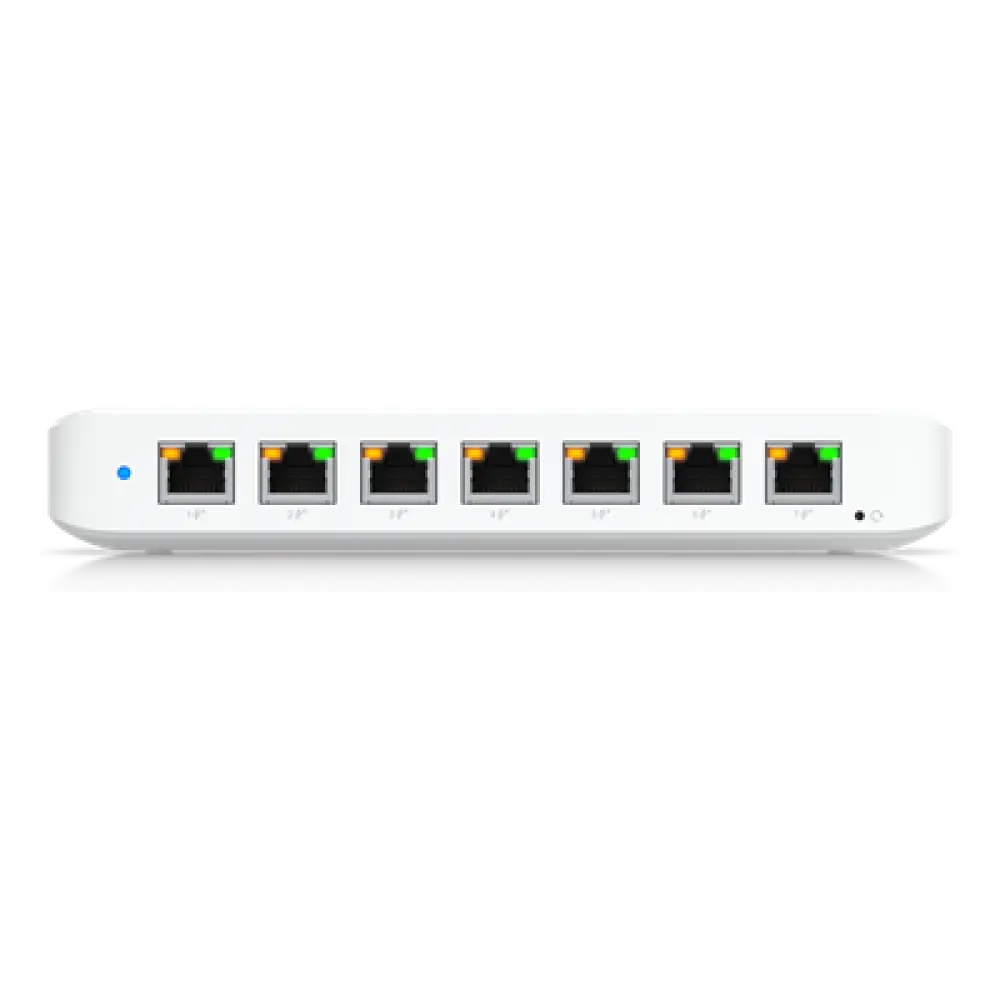 Switch PoE Capa 2 / 8 Puertos GbE / 7 Puertos PoE+ / 1 Puerto PoE++ / Conmutación 16 Gbps / 256 VLANs