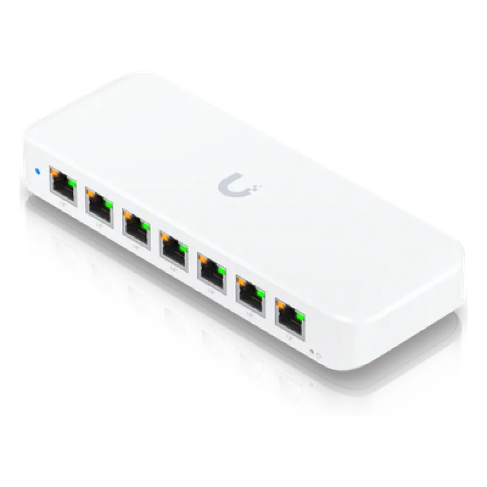 Switch PoE Capa 2 / 8 Puertos GbE / 7 Puertos PoE+ / 1 Puerto PoE++ / Conmutación 16 Gbps / 256 VLANs