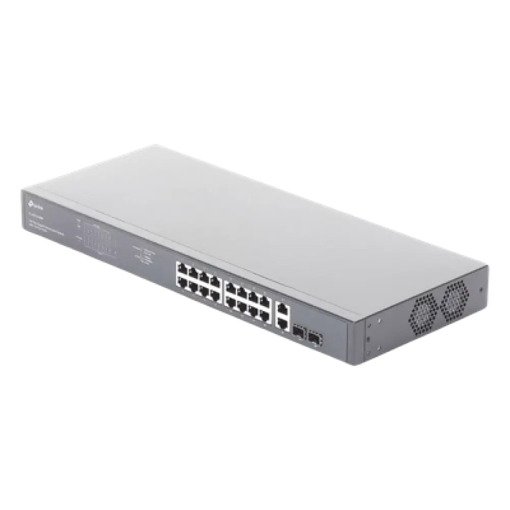 Switch PoE / 16 Puertos Gigabit / 2 SFP / 2 Combo / 250W PoE / 36 Gbps / Rackmount