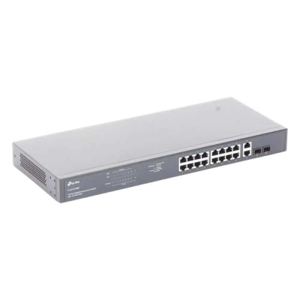 Switch PoE / 16 Puertos Gigabit / 2 SFP / 2 Combo / 250W PoE / 36 Gbps / Rackmount