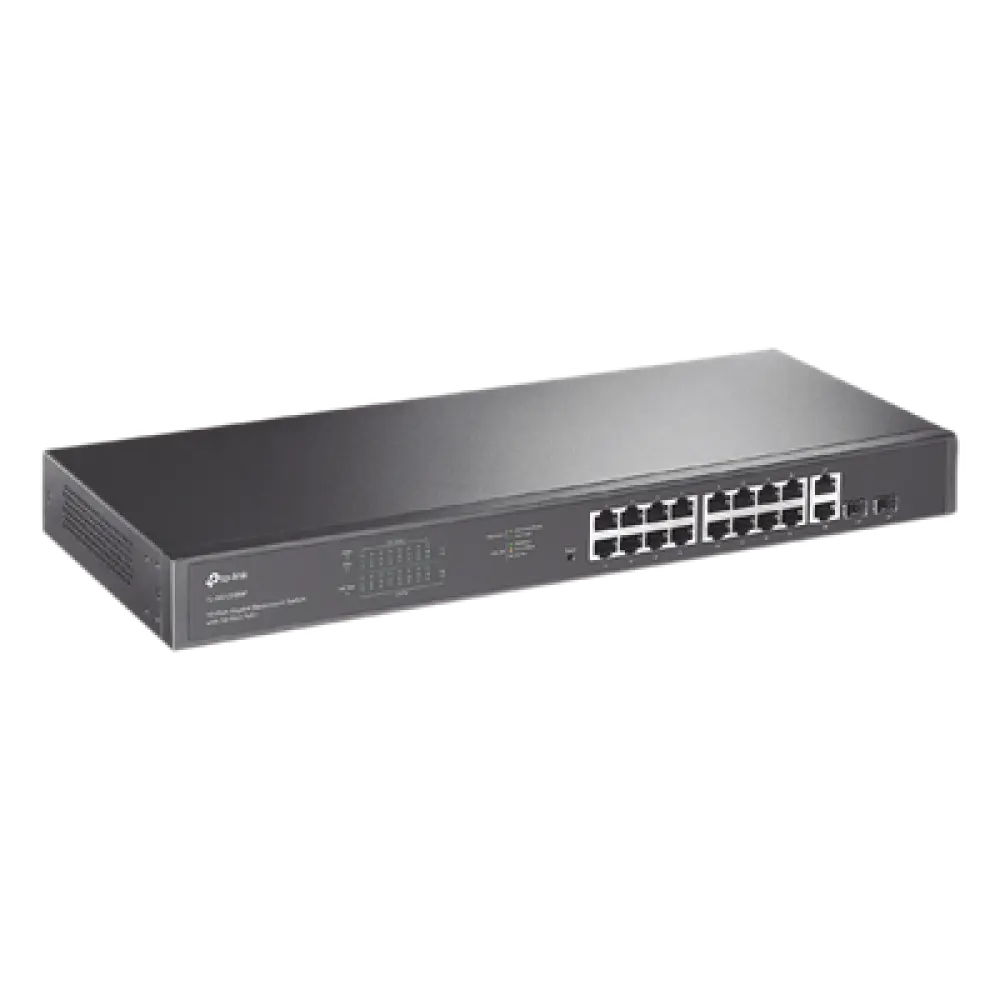 Switch PoE / 16 Puertos Gigabit / 2 SFP / 2 Combo / 250W PoE / 36 Gbps / Rackmount