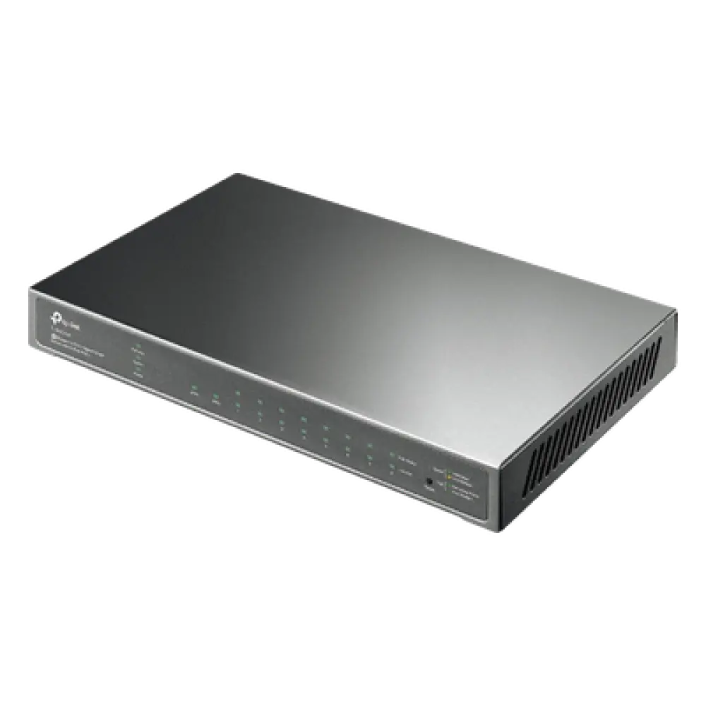 Switch PoE Administrable / 8 Puertos Gigabit PoE+ / 2 Puertos SFP / 61W PoE Total / SDN / QoS L2/L3/L4
