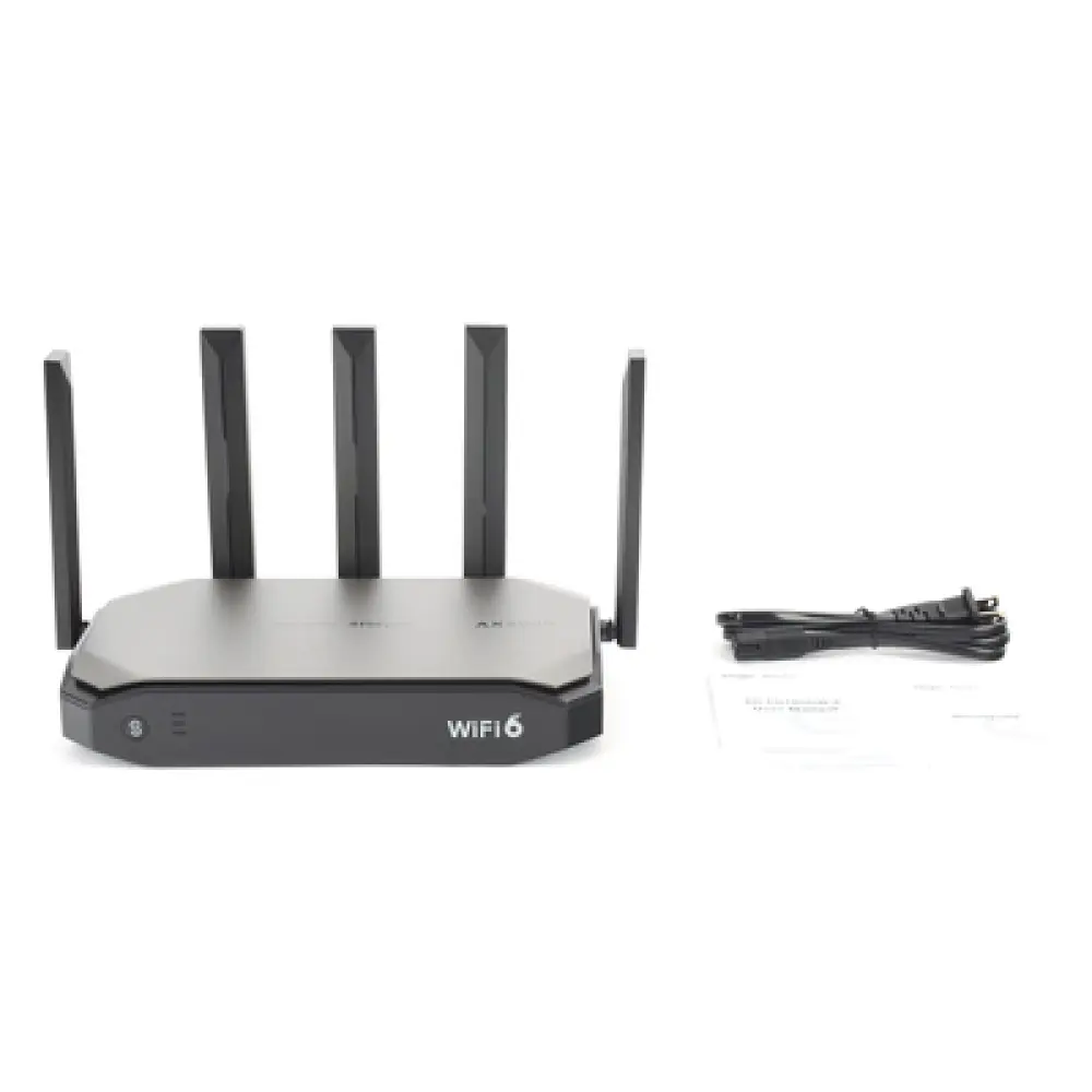 Router Wi-Fi 6 / Dual Band / 4x WAN Balanceado / Mesh / 180 Clientes / 1.2 Gbps / 5 Antenas 5 dBi
