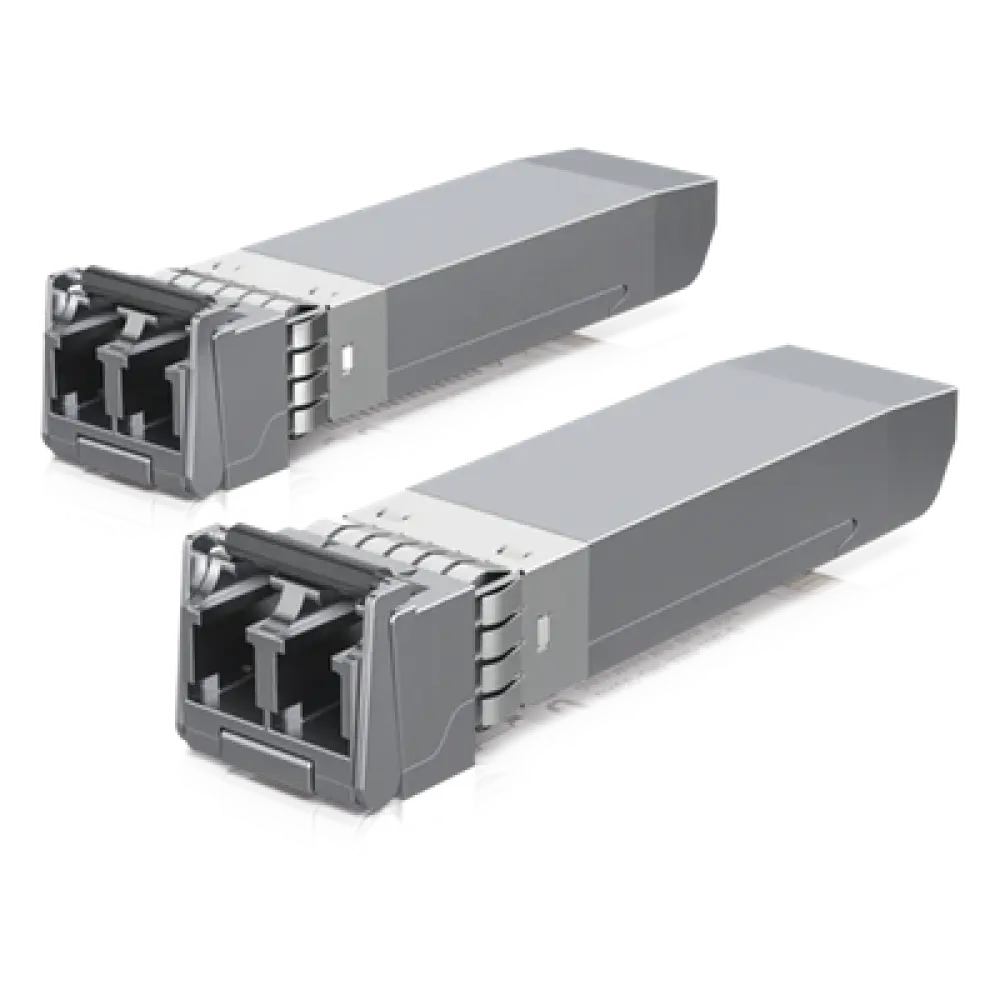 Módulo SFP+ / 10 Gbps / Multimodo / Alcance 300 m (984.3 ft) / LC Dúplex / 850 nm / Paquete de 2