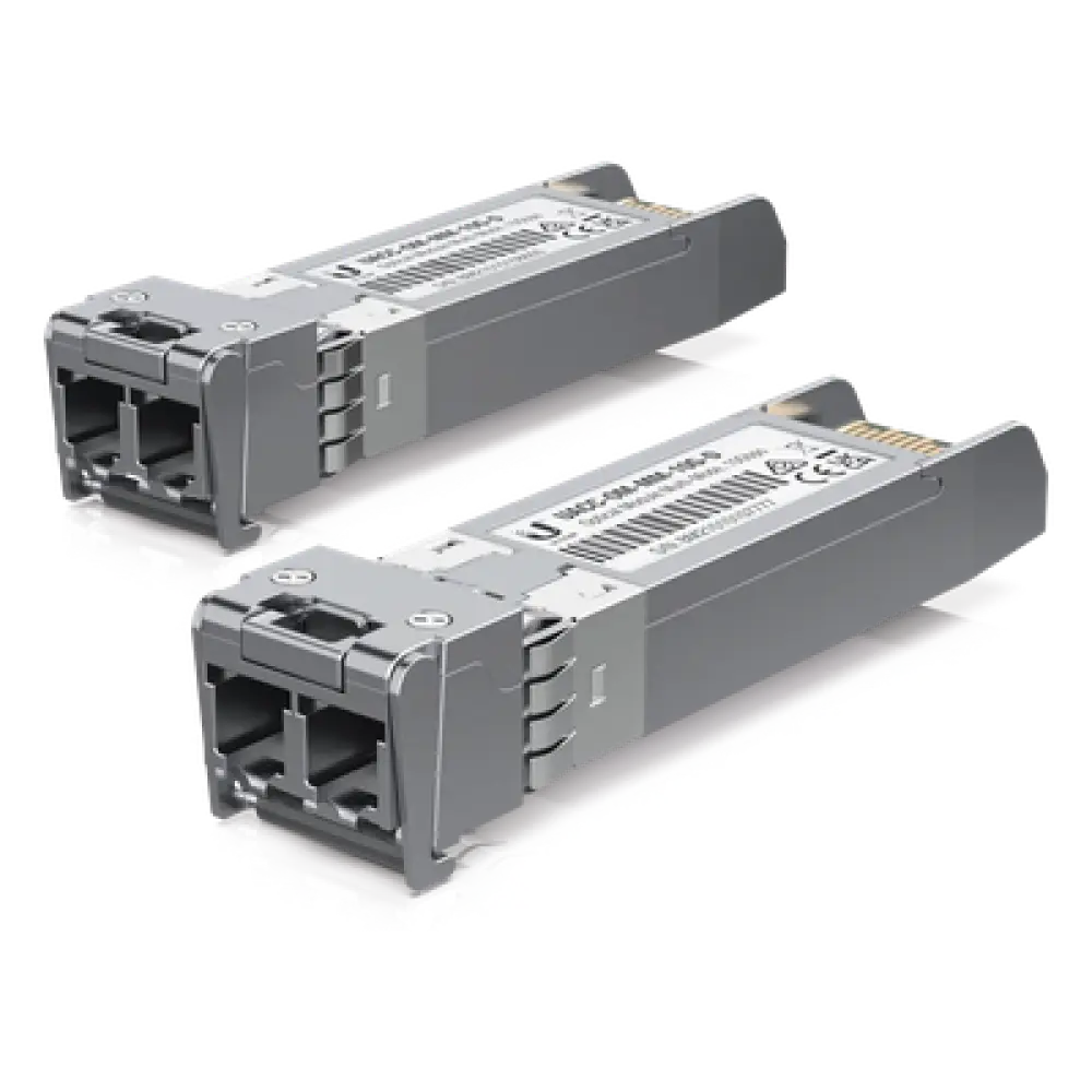 Módulo SFP+ / 10 Gbps / Multimodo / Alcance 300 m (984.3 ft) / LC Dúplex / 850 nm / Paquete de 2