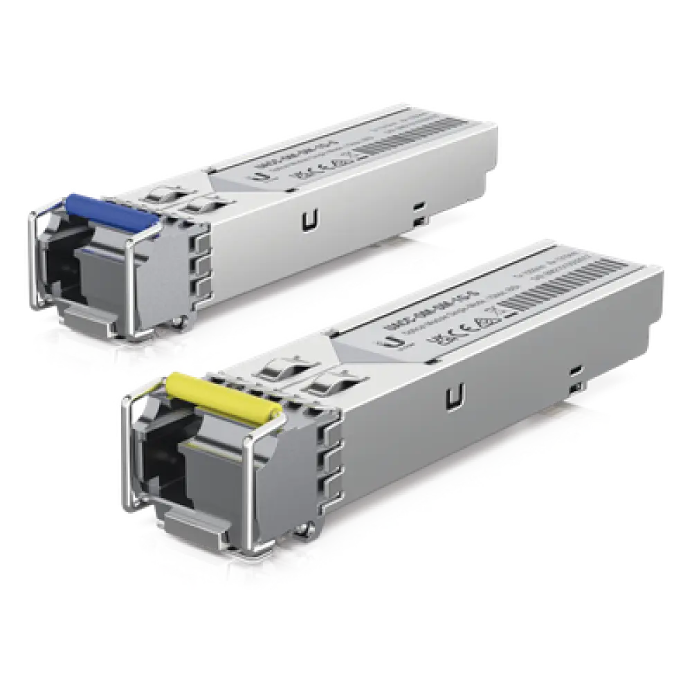 Módulo SFP / 1 Gbps / BiDi Monomodo / LC Simplex / Alcance 3 km (9842.5 ft) / Pack de 2