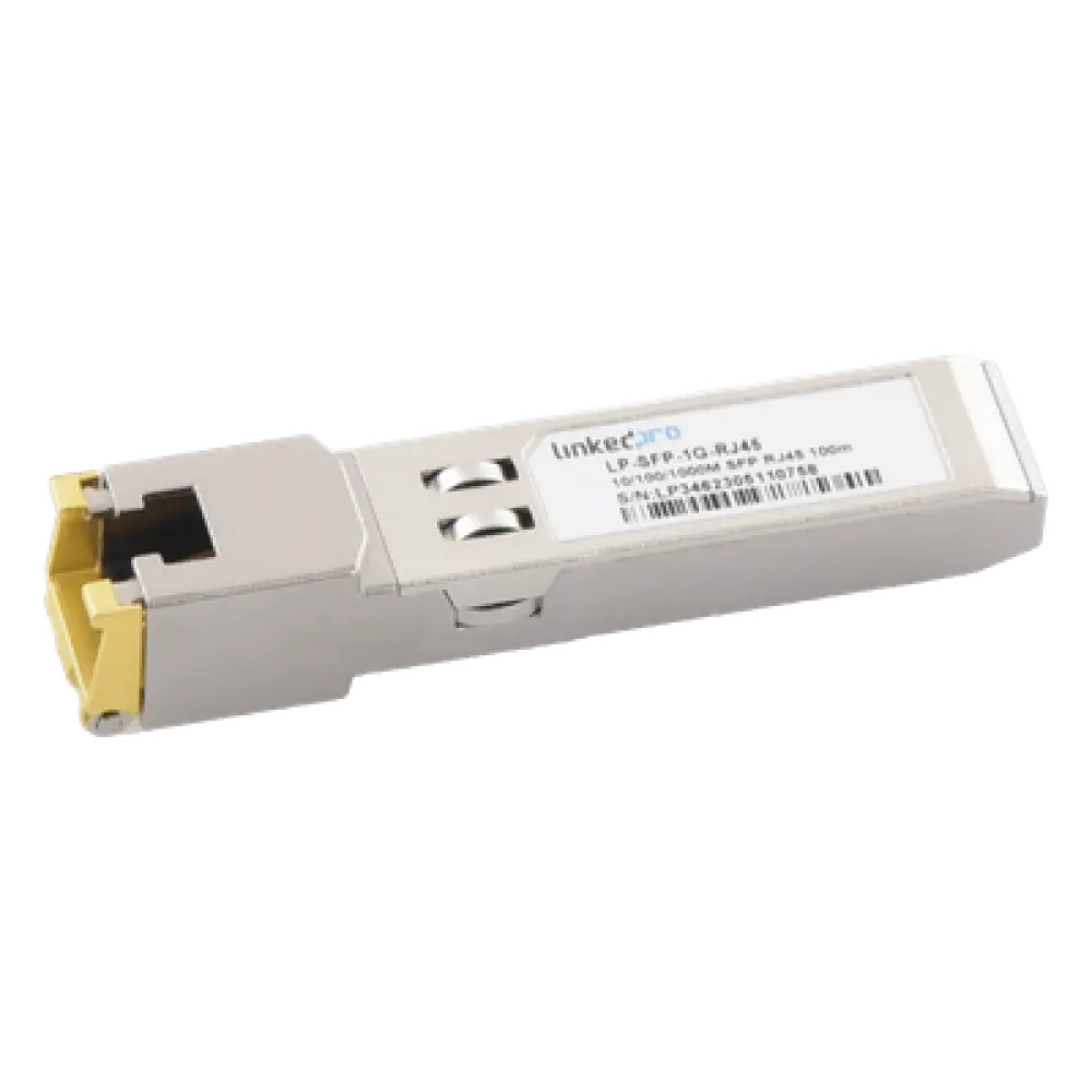 Transceptor SFP a RJ45 / 10/100/1000 Mbps Auto Negociación / 1000BASE-T / Alcance 100 m (328 ft)