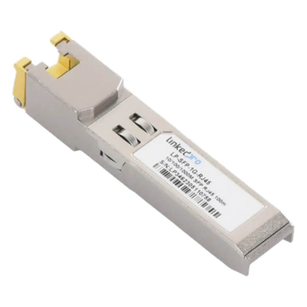 Transceptor SFP a RJ45 / 10/100/1000 Mbps Auto Negociación / 1000BASE-T / Alcance 100 m (328 ft)