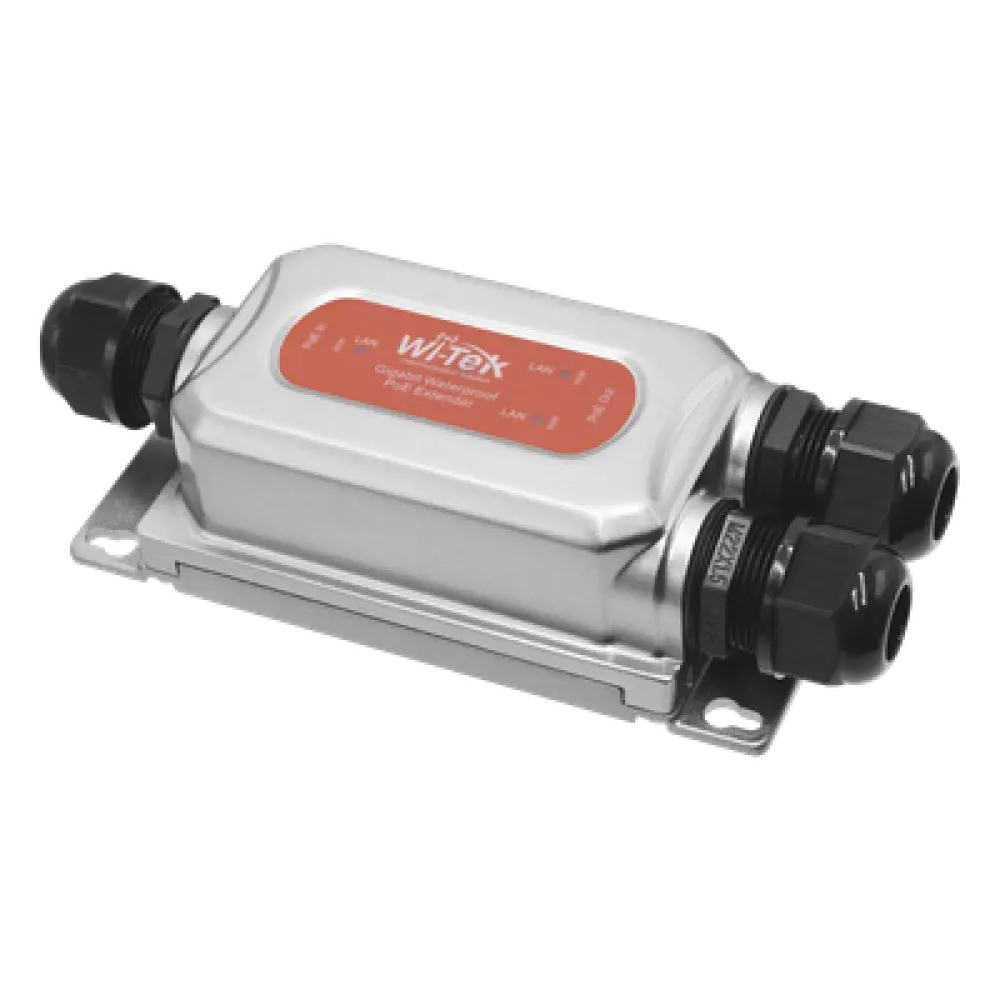 Extensor PoE para Exterior / Entrada 60W / 2 Salidas 30W / 3 Puertos Gigabit / IP68 / -40 a 80 °C (-40 a 176 °F)