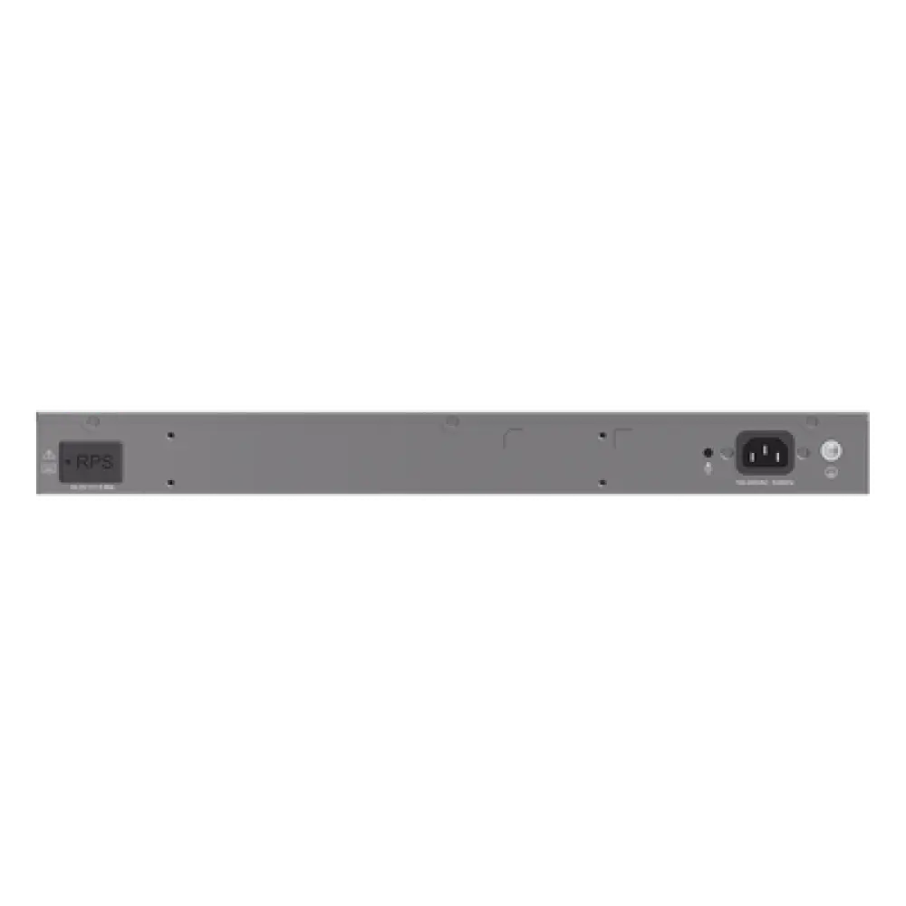 Switch Capa 3 PoE+ Administrable / 24 puertos Gigabit / 4 puertos SFP+ 10G / 360W PoE / 128 Gbps / 95.232 Mpps / 1.18 pies (0.36 m) de profundidad
