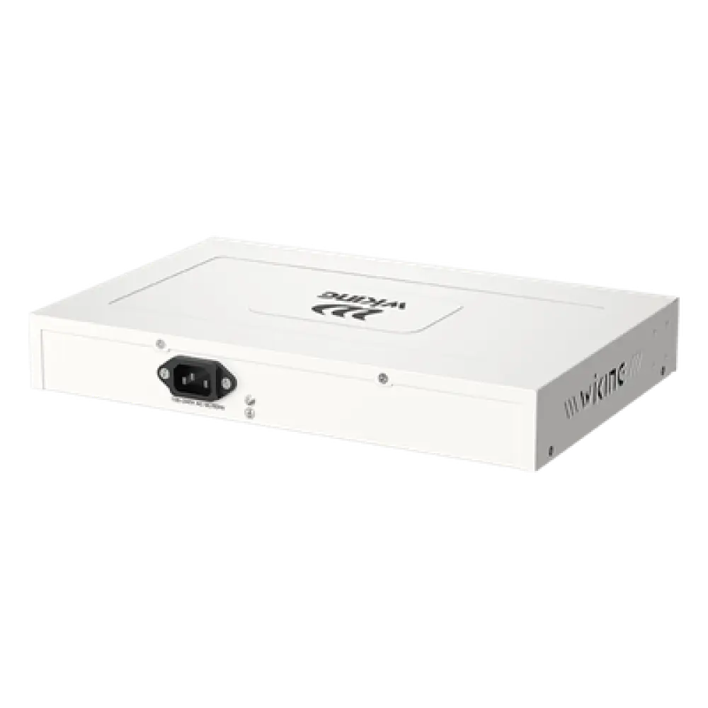 Switch PoE No Administrable / 16 Puertos 10/100 Mbps / 2 Puertos Uplink Gigabit / 1 Ranura SFP 1000 Mbps / Presupuesto PoE 180 W / Hi-PoE 60 W