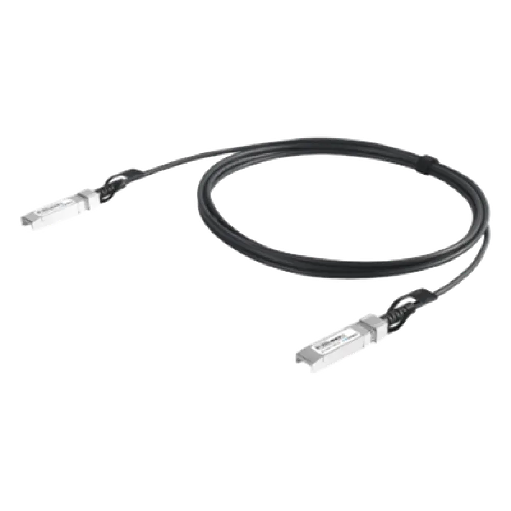 Cable DAC SFP/SFP+ / 1 y 10 Gbps / 2 m (6.6 ft) / Twinaxial de Cobre / Pasivo