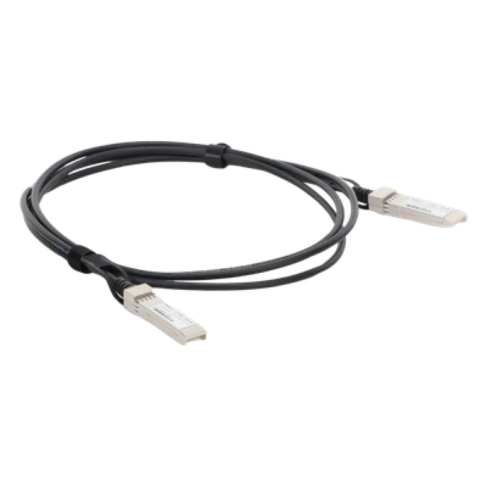 Cable DAC SFP/SFP+ / 1 y 10 Gbps / 2 m (6.6 ft) / Twinaxial de Cobre / Pasivo