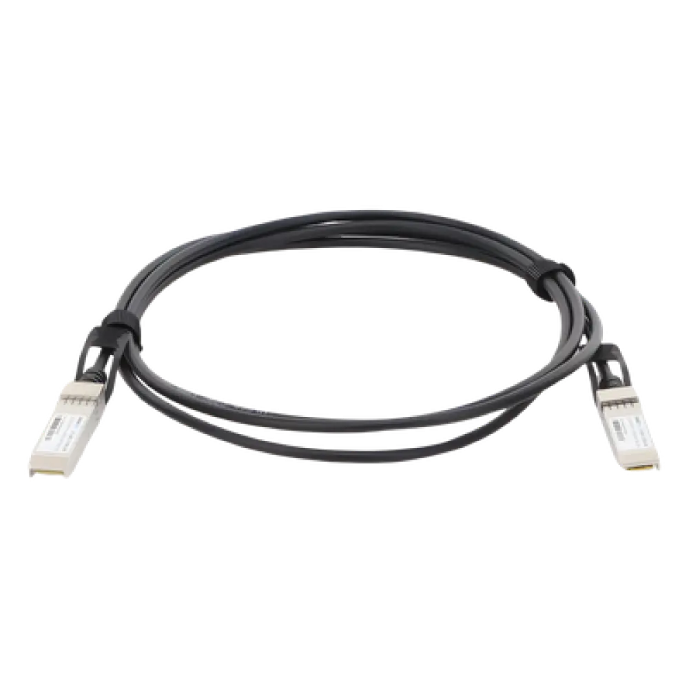 Cable DAC SFP/SFP+ / 1 y 10 Gbps / 2 m (6.6 ft) / Twinaxial de Cobre / Pasivo