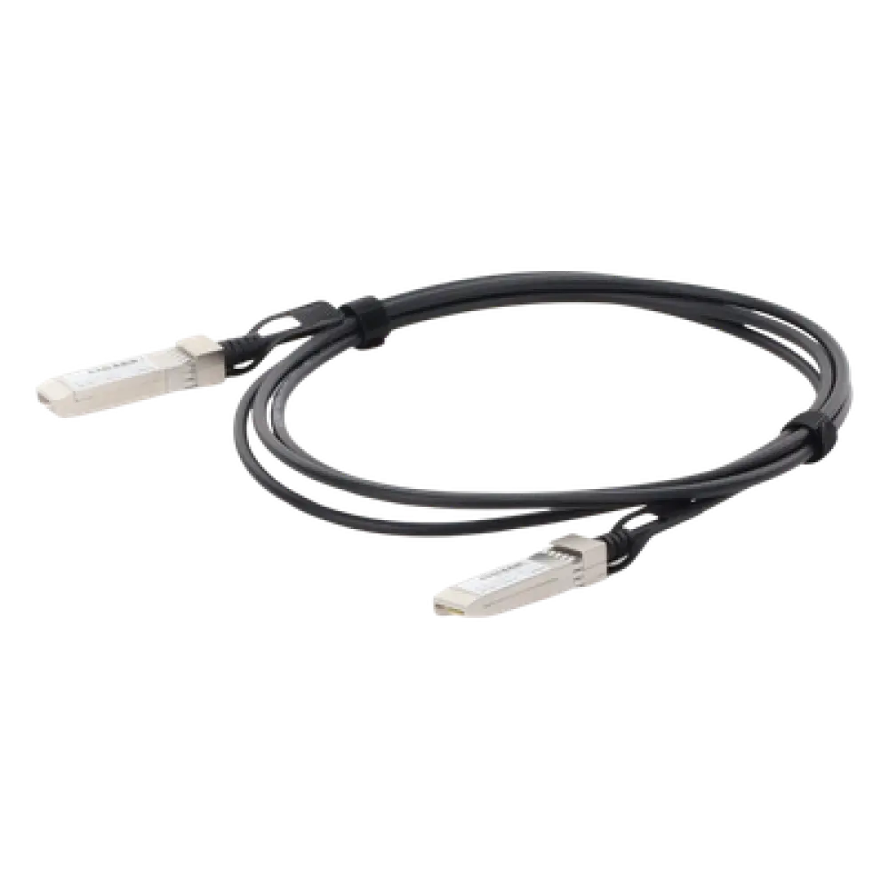 Cable DAC SFP/SFP+ / 1 y 10 Gbps / 2 m (6.6 ft) / Twinaxial de Cobre / Pasivo