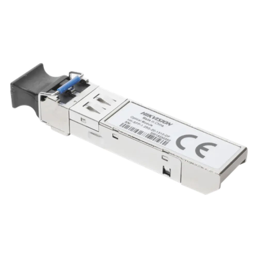 Transceptor Mini-GBIC SFP / Distancia 20 km (65.6 ft) / Conector LC / Duplex / Monomodo / 1.25G Ethernet / 1310nm
