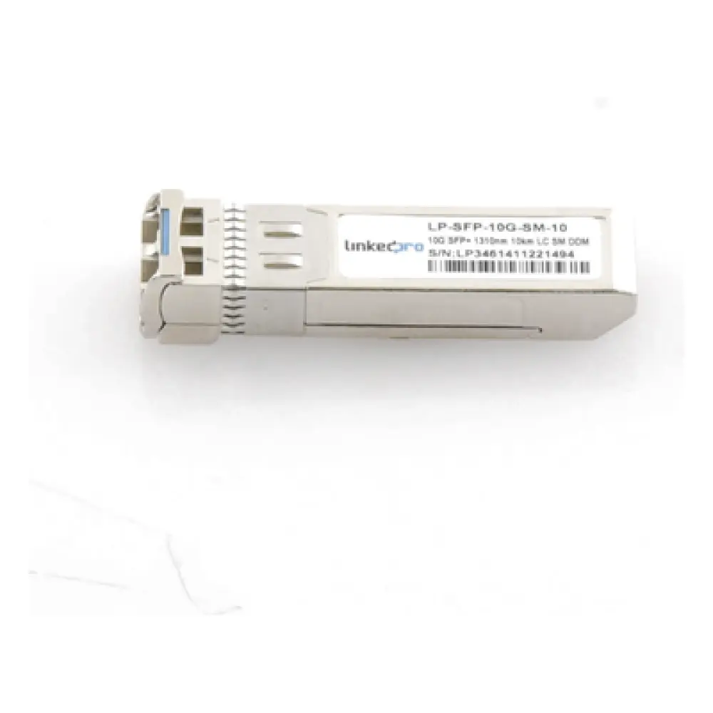 Transceptor Óptico SFP+ / 10 Gbps / Monomodo / 1310 nm / Alcance 10 km / LC/UPC Dúplex / DDM