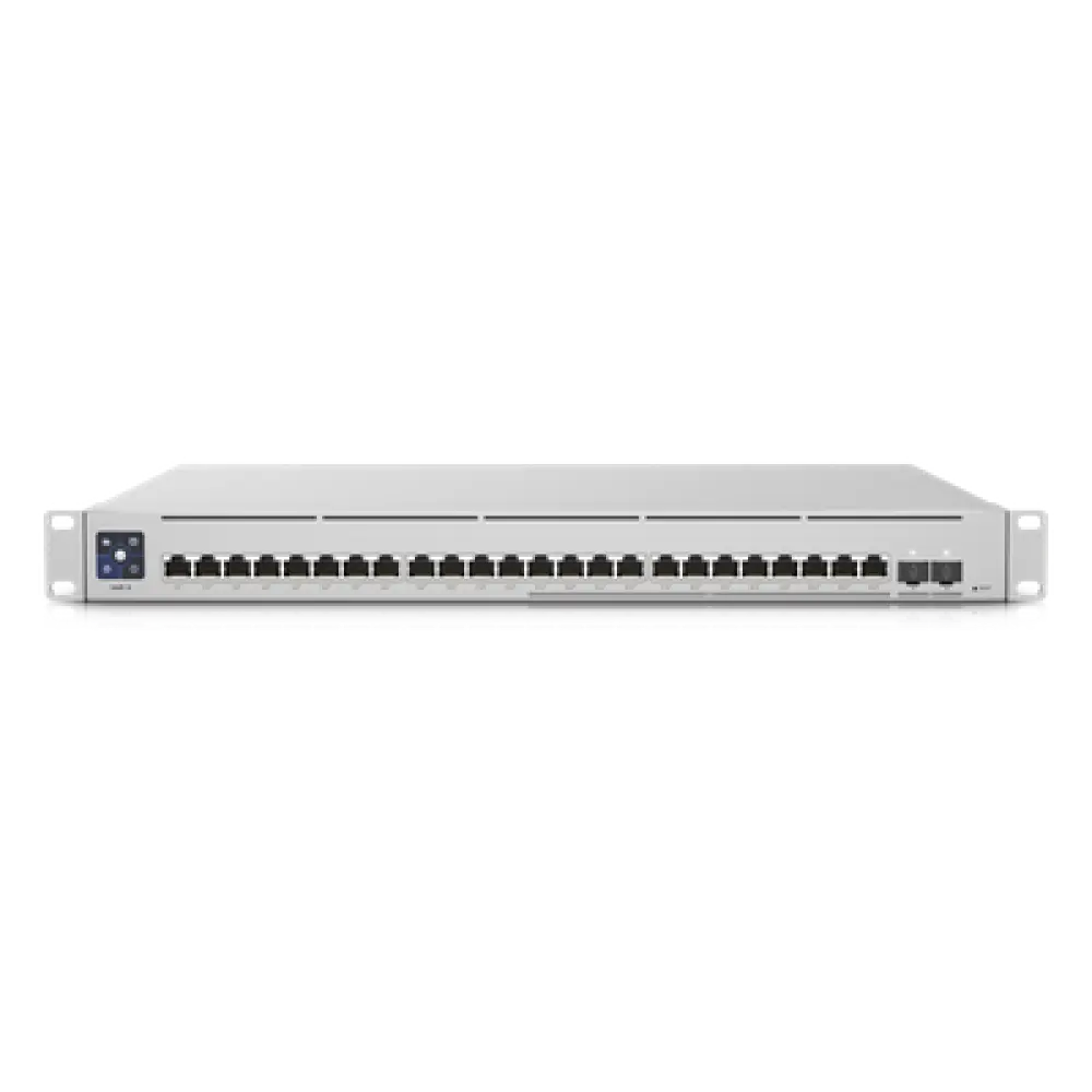 Switch Capa 3 / 24 Puertos PoE+ / 12x 2.5GbE + 12x 1GbE / 2x SFP+ 10G / 400W / Pantalla 1.3"