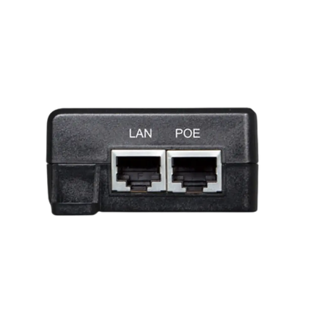 Inyector PoE / 802.3af/at / 30 W / Puertos 10/100/1000Mbps/2.5G/5G / Alcance 100 m (328 ft)