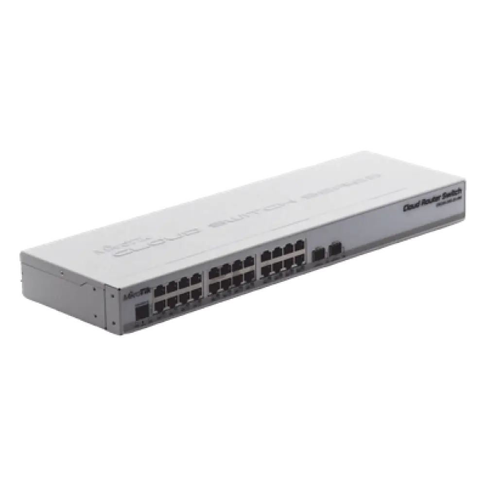 Switch / 24 Puertos Gigabit / 2 Puertos SFP+ 10G / Dual OS / 88 Gbps / 1 RU