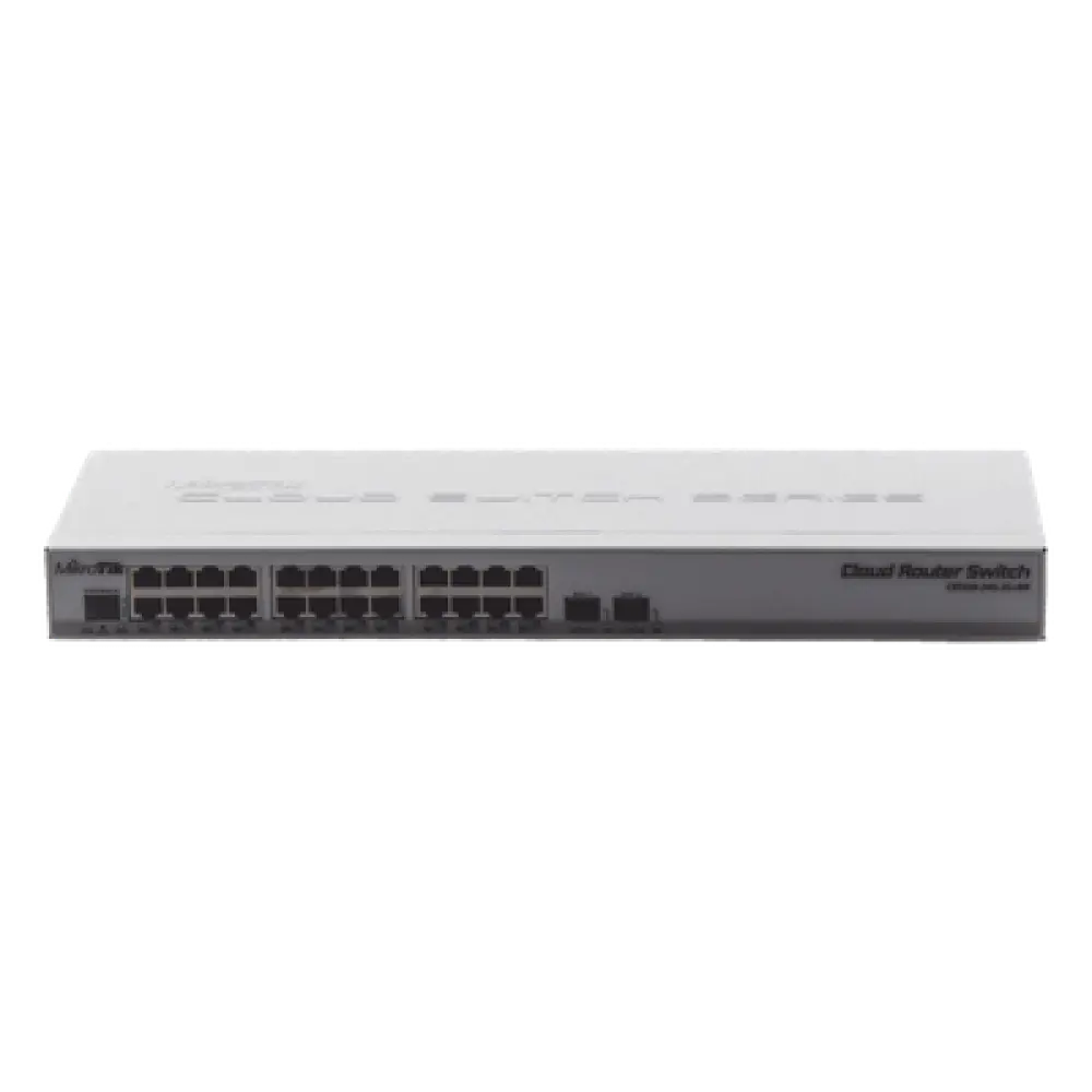 Switch / 24 Puertos Gigabit / 2 Puertos SFP+ 10G / Dual OS / 88 Gbps / 1 RU