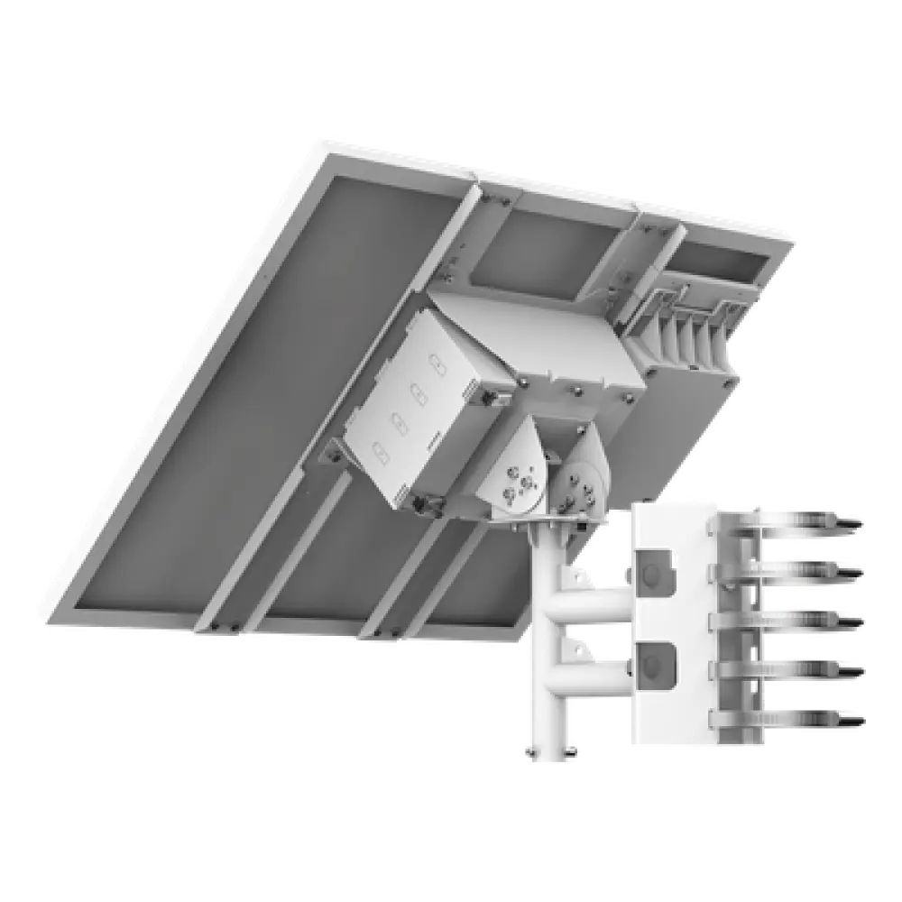 Kit Solar de Alimentación / Panel 80 W / Batería Litio 360 Wh / 2 Salidas 12 Vcd / IP66