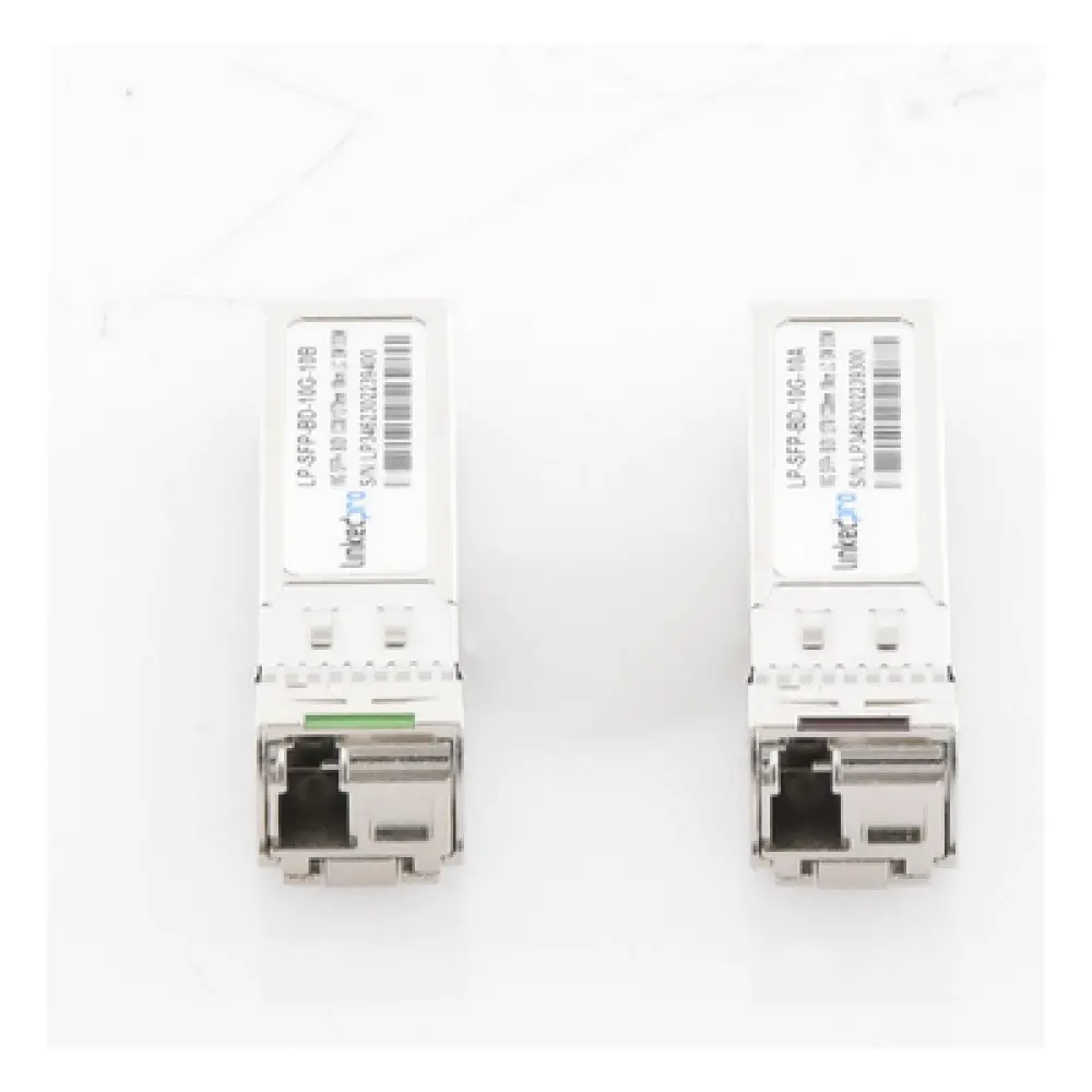 Transceptor Óptico Bidireccional SFP+ / 10 Gbps / Monomodo 10 km (32,808 ft) / 1270 & 1330 nm / LC/UPC Simplex / DDM / Hot-Pluggable