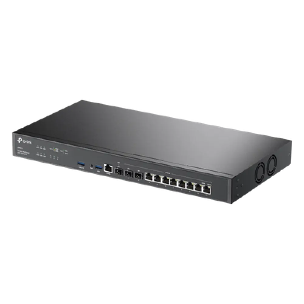 Router Empresarial Multi-WAN / 10 Puertos WAN con Balanceo de Carga / 2 Puertos SFP+ 10G / 1 Puerto SFP 1G / 8 Puertos RJ45 1G / 2.3 Millones Sesiones Concurrentes / 2 Puertos USB 3.0