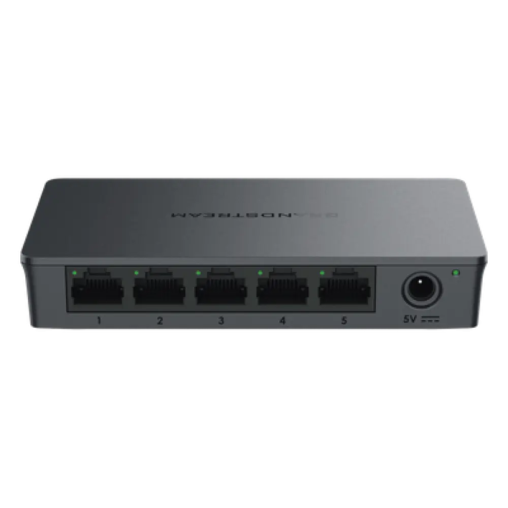 Switch Gigabit No Administrable / 5 Puertos RJ45 / 10 Gbps Capacidad de Conmutación / Green Ethernet / 0.39 x 0.21 x 0.08 pies