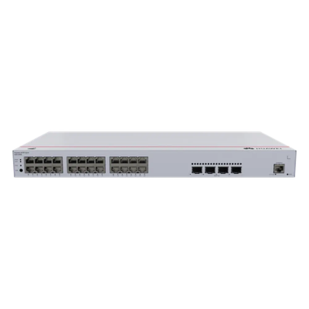 Switch Administrable Capa 2 / 24 Puertos PoE+ Gigabit / 4 Puertos SFP+/SFP 10G / PoE Perpetuo / 400 W PoE / 128 Gbps / 95 Mpps