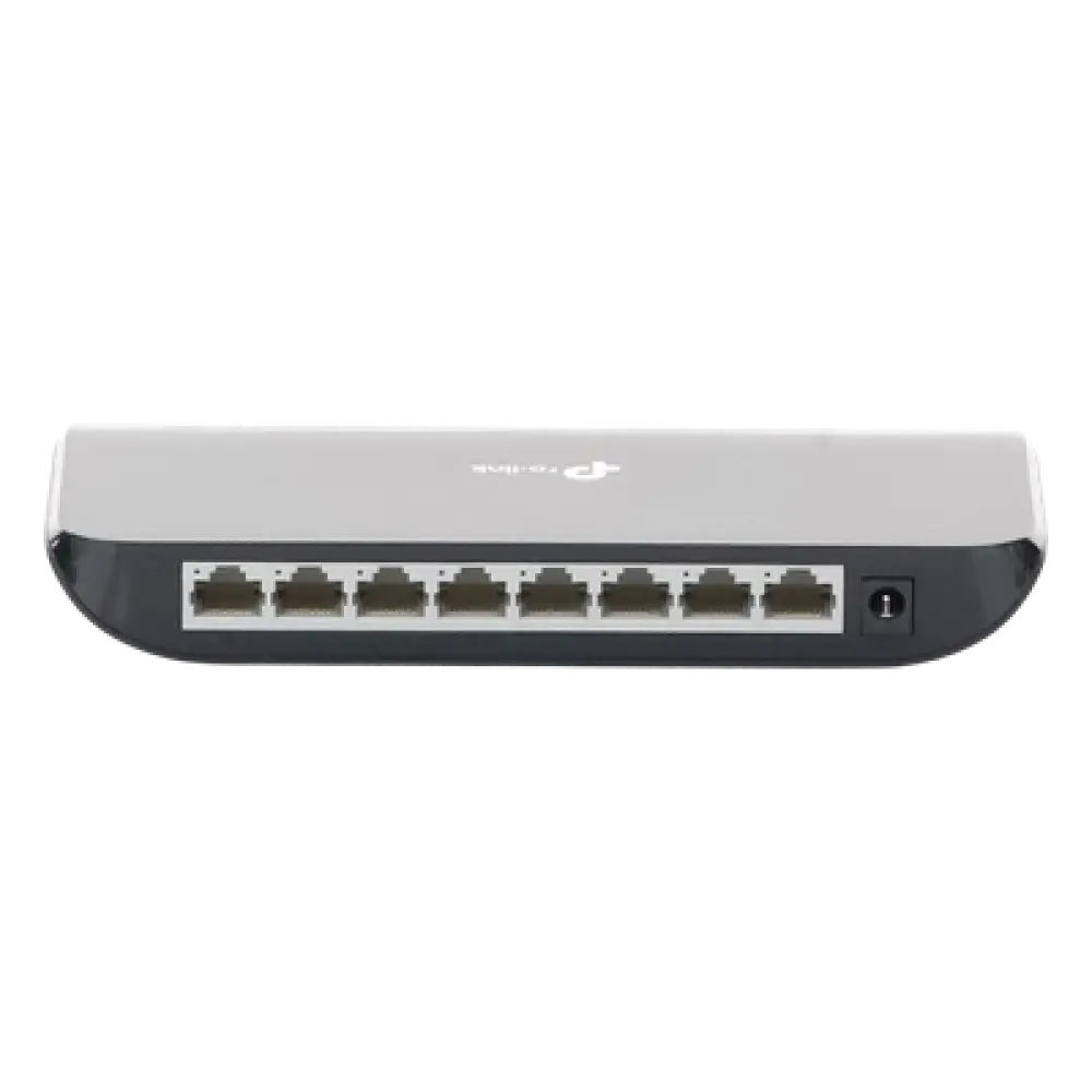 Switch de escritorio / 8 puertos RJ45 / Gigabit 10/100/1000 Mbps / Green Ethernet / Montaje pared o sobremesa