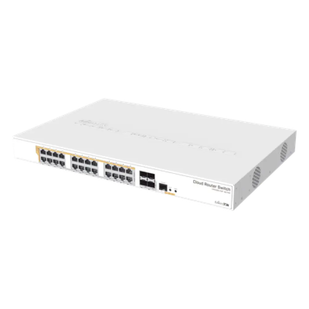 Switch PoE / 24 Puertos Gigabit / 4 SFP+ 10G / 450W PoE / 1U Rack