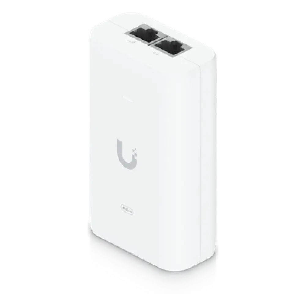 Inyector PoE++ / 48V DC @ 1.25A / Hasta 60W / Gigabit LAN / 4 Pares de Alimentación / LED de Estado