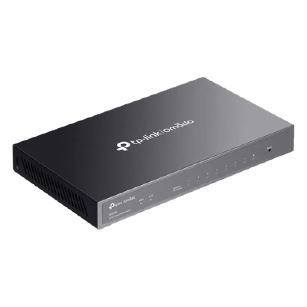 Switch Administrado Gigabit / 8 Puertos / 16 Gbps Capacidad Switching / 11.90 Mpps / PoE PD / Fanless / Montaje Pared-Escritorio
