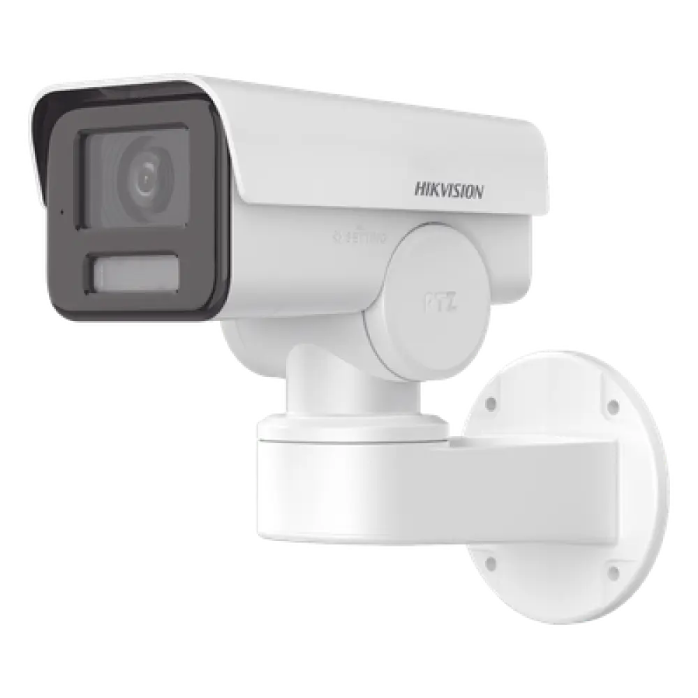 Cámara Bala IP PTZ / 4 Megapixel / Lente Motorizado 2.8-12 mm / IR 50 m (164 ft) / WDR 120 dB / PoE / IP66 / Micro SD / Microfono Integrado
