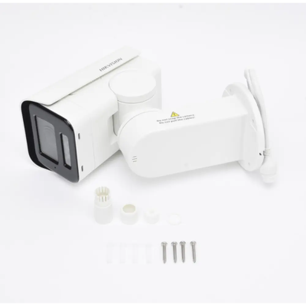 Cámara Bala IP PTZ / 4 Megapixel / Lente Motorizado 2.8-12 mm / IR 50 m (164 ft) / WDR 120 dB / PoE / IP66 / Micro SD / Microfono Integrado