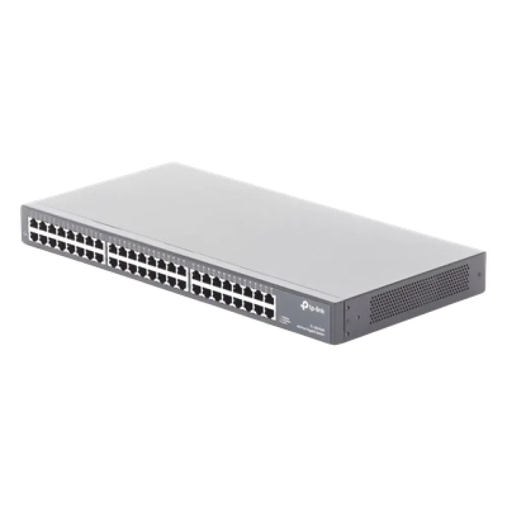 Switch / 48 Puertos Gigabit / 10/100/1000 Mbps / Green Ethernet / Rack o Escritorio