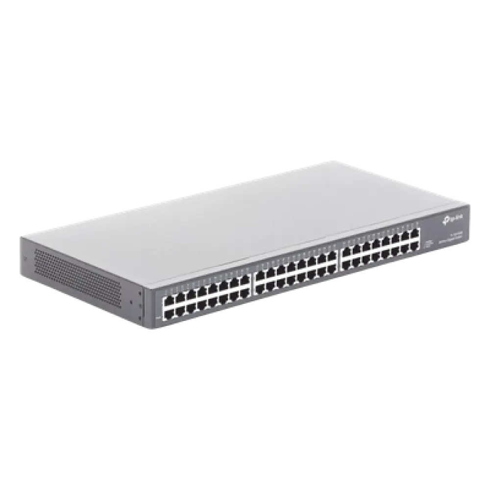 Switch / 48 Puertos Gigabit / 10/100/1000 Mbps / Green Ethernet / Rack o Escritorio