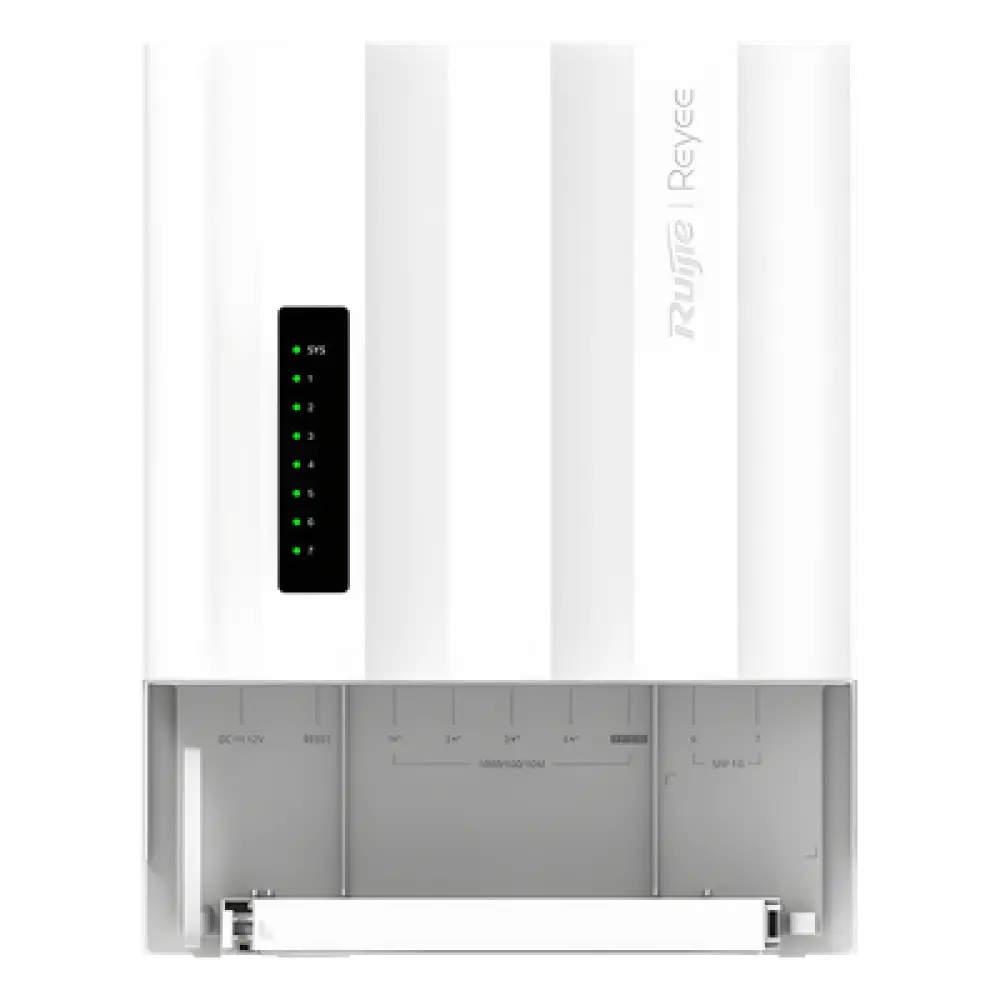 Switch Outdoor Capa 2 / 9 Puertos / 7 RJ45 Gigabit + 2 SFP / PoE++ 60W / IP65 / -30°C a +65°C / 14 Gbps