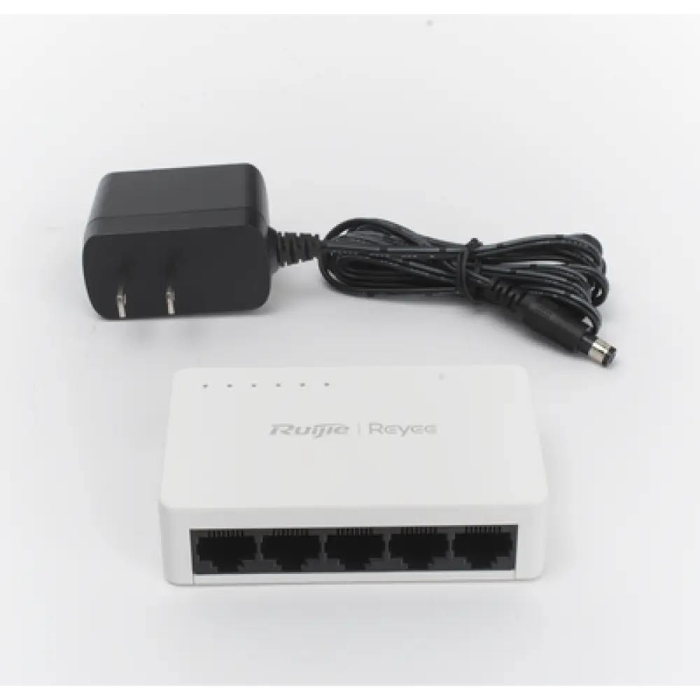 Switch No Administrable / 5 Puertos Gigabit / 10 Gbps Switching / Plug & Play / 2.1W Máximo / Cloud Visible