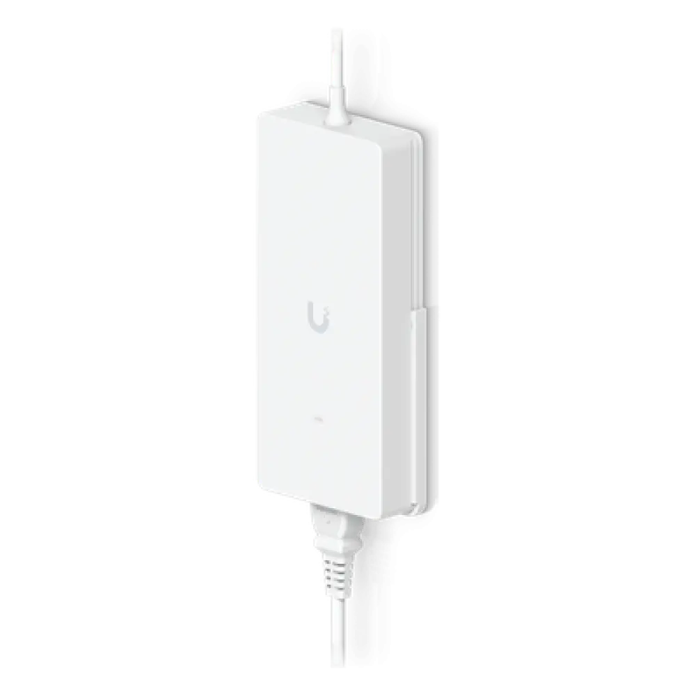 Adaptador de Corriente AC / 210W / 54V DC / Entrada 100-240V AC / Cable DC 1.5m (4.9 ft) / Montaje en Pared / Compatible Switches PoE UniFi